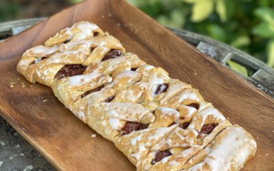 Strawberry-Rhubarb Cheese Danish