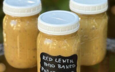 Red Lentil and Baked Potato Soup